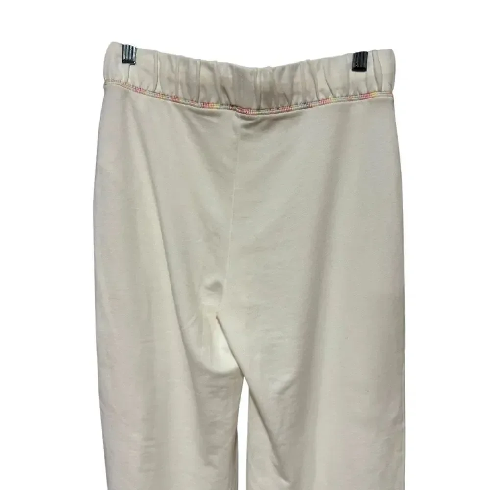 J.Crew Lounge Drawstring Sweatpant Pants with rainbow stitching